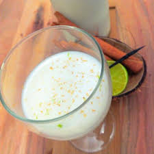 Punch Au Coco Je Cuisine Creole Recipe Food Desserts Glass Of Milk
