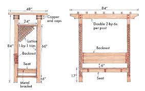 To build this diy arched garden arbor choose lumber that will stand up to your weather conditions. How To Build A Garden Arbor Bench Sunset Magazine