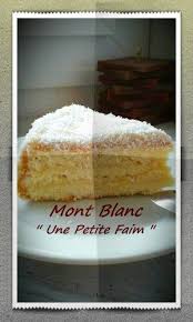 Mont Blanc Gateau Antillais Recette Mont Blanc Antillais Mont Blanc