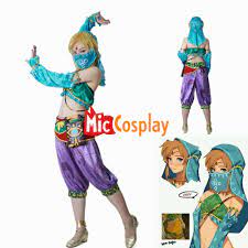 Women's Link Outfit Cosplay Costume Fullset Halloween Cosplay with  Veil | eBay