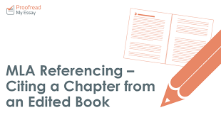 The title of the entry should be in quotation marks, with each word starting with a capital letter. Mla Referencing Citing A Chapter From An Edited Book