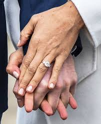 The duchess debuted her upgraded ring at trooping the colour 2019. Meghan Markle Engagement Ring From Prince Harry Valued By Experts How Much Is It Worth Express Co Uk