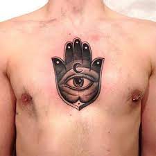 Hamsa Tattoos For Men Chest Tattoo Men Tattoos For Guys Cool Chest Tattoos