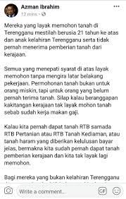 Permohonan ini hanya dapat dilakukan oleh pihak yang menganggap haknya dirugikan oleh berlakunya perda, yaitu: Hafez Dah Penat On Twitter Sebar Untuk Manfaat Rakyat Terengganu Yang Berusia 21 Tahun Ke Atas Dan Anak Kelahiran Terengganu Baca Lanjut Pada Gambar Dari Fb Yb Dr Azman Ibrahim Adun