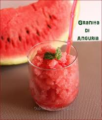 Leggi le vere ricette siciliane, anche della bisnonna. Granita Di Anguria Cremosa Fatta In Casa Con Polpa Di Frutta