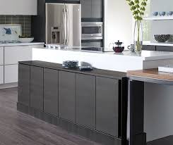 Derazi Specialty Laminate Obsidian Schrock At Menards Laminate Cabinets Kitchen Cabinet Styles Laminate Kitchen Cabinets
