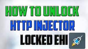 It should show a tick mark check on ehi opener. How To Unlock The Http Injector Locked Ehi Unlock Ehi File Easily Youtube