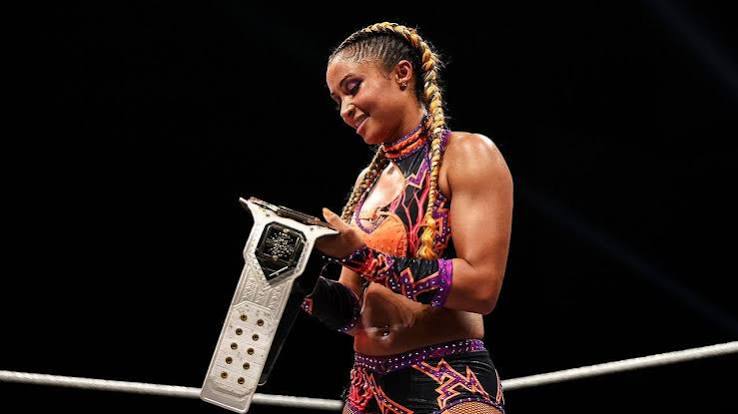 WWE NXT women's champion Kelani Jordan explains why her Heatwave bout was  'one of the best matches' this year