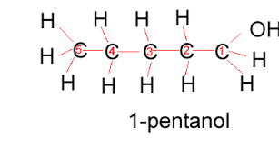 Chemistry Organic Naming Molecules Alcohols