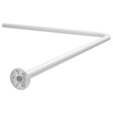 vikarn douchegordijnstang wit ikea shower curtain rods curtain rods ikea