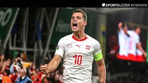 #granit xhaka #xherdan shaqiri #wc18 #football trash. Schweiz Kapitan Granit Xhaka Uber Das Duell Gegen Deutschland Und Eine Mogliche Gladbach Ruckkehr Sportbuzzer De