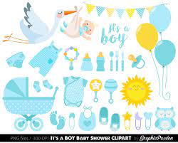 Baby Boy Clipart Boy Baby Shower Clipart Blue Baby Clipart Etsy Baby Shower Clipart Sock Monkeys Baby Shower Clipart Boy