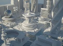 Future City 3d Model Future City City Model City