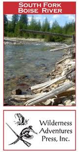 amazon com south fork boise river 11x17 fly fishing map