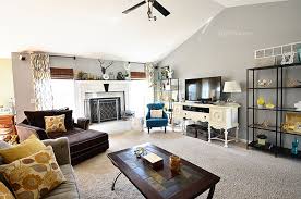The living room is where it all happens. Family Room Makeover Ikea Vittsjo