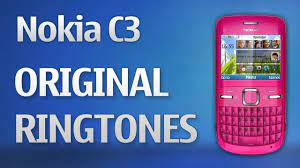 Nokia C3 Original Ringtones Nokia Ringtones The Originals