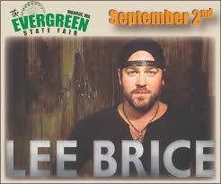 lee brice at the evergreen state fair ticket pre sale cw