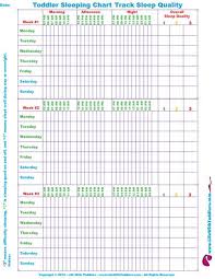 life with toddlers free printable sleep quality chart for