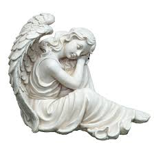 Angel child, garden decor, cherub kissing girl, concrete garden statues, angel protecting and comforting girl, angel statue, guardian angel statuesparadise 4.5 out of 5 stars (346) $ 87.00 free shipping only 1 available and it's in 1 person's cart. Decorative Garden Statue Angel 20 Grey G14608aa Rona