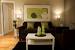Brown And Sage Green Living Room