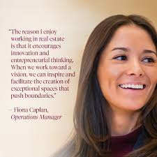 In honor of #WomensHistoryMonth, we're celebrating some of the inspiring  women who keep Tishman Speyer running, like our Operations Manager, Fiona  Caplan. As an Operations Manager, Fiona is responsible for all aspects
