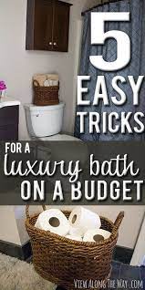Make Your Guest Bathroom Feel Luxurious For Guests With A Few Simple Steps Budget Bathroom Home Diy Guest Bathroom