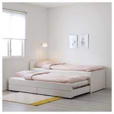 Deliksiz bir uyku için rahat bir yatak odası! Slakt Luroy Tek Kisilik Karyola Karyola Yavrulu Karyola Murphy Bed Ikea