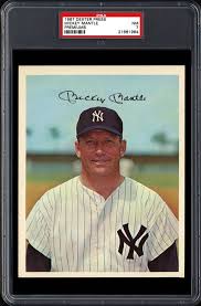 1967 Dexter Press Premiums Mickey Mantle