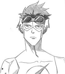 Kid Flash Yj By Akatsukicloud227 On Deviantart Drawing Superheroes Marvel Drawings Kid Flash