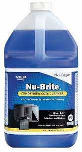 Outside air conditioner coil cleaner. Nu Calgon Liquid Condenser Cleaner 1 Gal Blue Color 1 Ea 1ang9 4291 08 Grainger