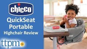 Please refer to the care labels for instructions on how to clean the fabric seat. Quickseat Portable Hook On Chair From Chicco Youtube