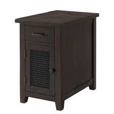 Where do you actually put a side table, though? Chairside Table With Power Target