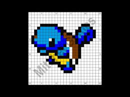 25x25 Pokemon Pixel Art Pixel Art Carapuce Art