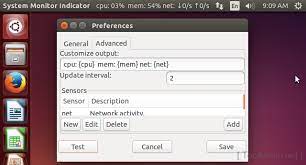How To Install Indicator Sysmonitor On Ubuntu Debian Tecadmin