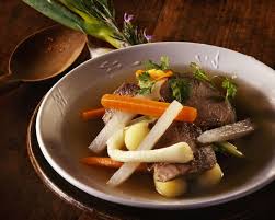 Classic Pot Au Feu A Three Course Meal On A Plate Recipe Pot Au Feu Recipe Three Course Meal Vegetable Platter