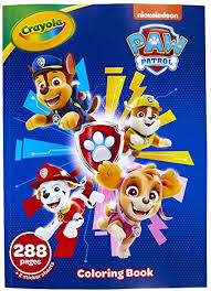 Coloring crayola coloring pages printable christmas home. Amazon Com Crayola Paw Patrol Coloring Book With Stickers Gift For Kids 288 Pages Ages 3 4 5 6