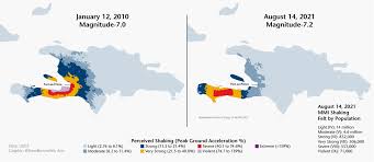 Near the epicenter of the earthquake, in the city of le´ogaˆne, it is Blpeb9 Fmimgom