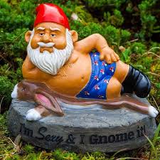 Nain De Jardin I M Sexy Achat Vente Statue Statuette Cdiscount