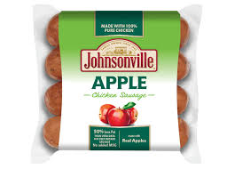 The play of smoky sausage, sweet apple, and spicy mustard is pretty perfect. Apple Chicken Sausage Links Johnsonville Com