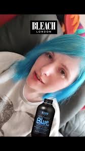 Experimenting with Plex Bleach and Blue Weekend Dye