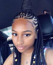 With some experience, you can create virtually any type of braids for black hair that you like. Pin By Teresa C On Braided Cornrow Hairstyles African Braids Hairstyles Natural Hair Styles