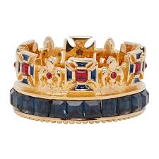 Maybe you would like to learn more about one of these? Dolce And Gabbana Gold Crown Ring Dolce Gabbana