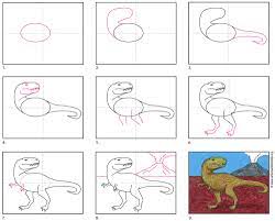 More images for how to draw a cartoon t rex » How To Draw A T Rex Art Projects For Kids