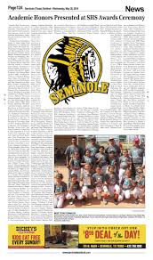 Seminole Sentinel (Seminole, Tex.), Vol. 105, No. 67, Ed. 1 Wednesday, May  28, 2014