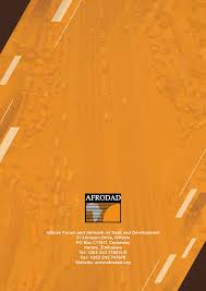 1 AFRICAN FORUM AND NETWORK ON DEPT AND DEVELOPMENT (AFRODAD) WWW .AFROD  AD.ORG