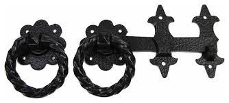 Wrought iron cottage latch gate or room passage wax coated hardware right hand $ 54.95 add to cart; Antique Style Gate Latches Victorian Home Fencing And Gates By Gatemate Brand Houzz