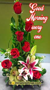 Collection by mg mg • last updated 14 hours ago. 20 Morning Greeting With Bouquet Morning Greetings Morning Quotes And Wishes Images
