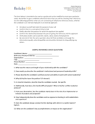 reference check questionnaire form how to create a reference check questionnaire form download this reference reference questionnaire template form example
