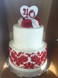 A nice addition is to include stories from. Pin By Brenda Paginton On Sweet Cakes By Toni 40th Wedding Anniversary Cake 40th Anniversary Cakes 40th Wedding Anniversary