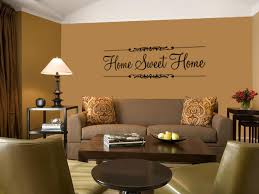Radiant Home sweet home quote wall art decal vinyl sticker Wall ... via Relatably.com